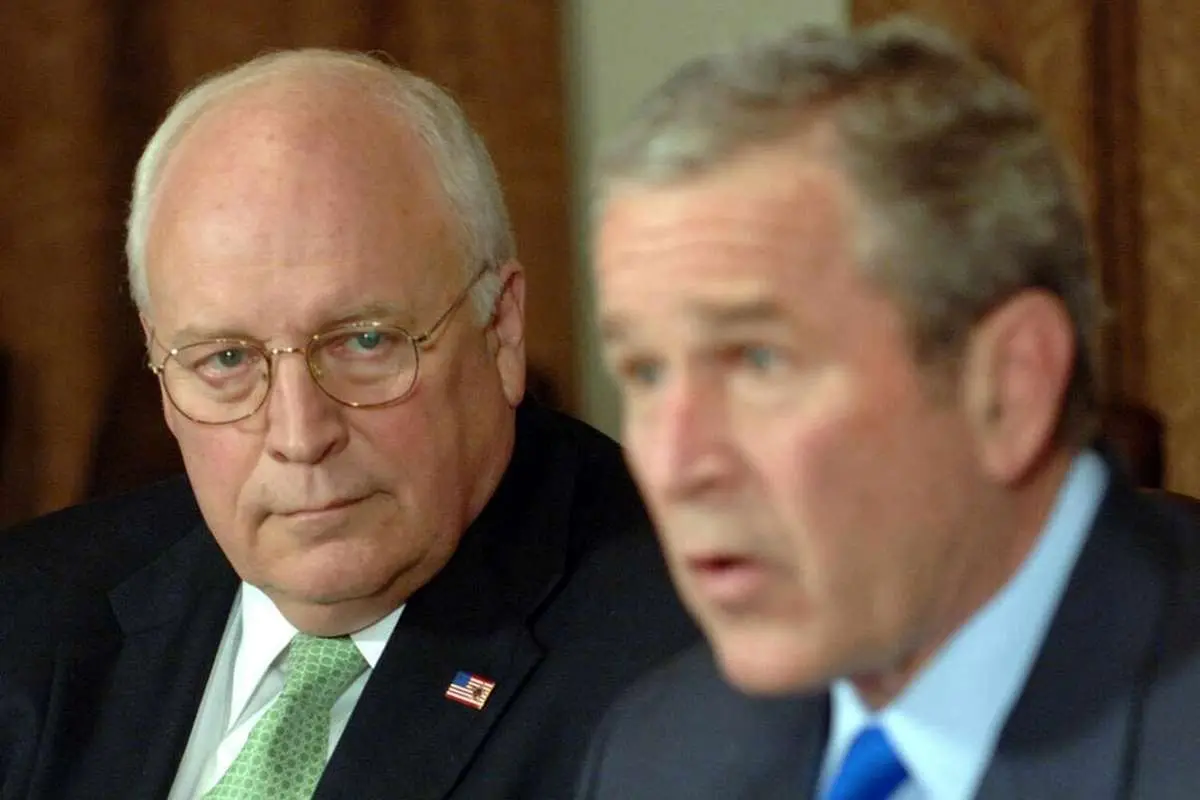 دیک چنی معاون جرج بوش درگذشت