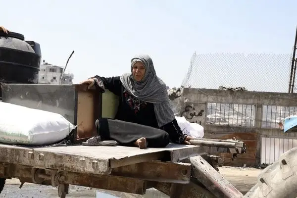 تصاویر؛ فرار ساکنان غزه همزمان با موج جدید حملات اسرائیل