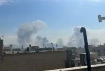 تصاویری از انفجارهای پیاپی در شرق تهران