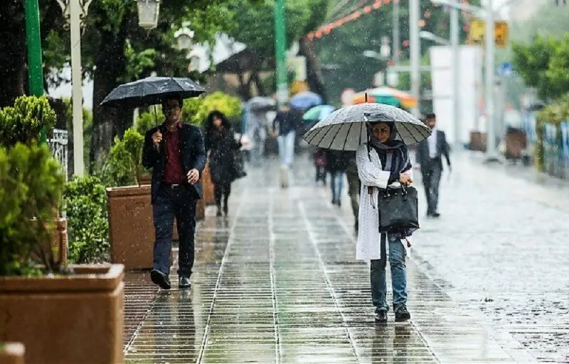 کدام استان‌های کشور بارانی می‌شود؟