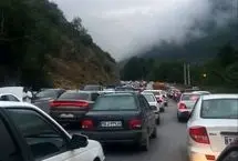 ترافیک سنگین در هراز و سوادکوه/ زمان بازگشایی محور کندوان  