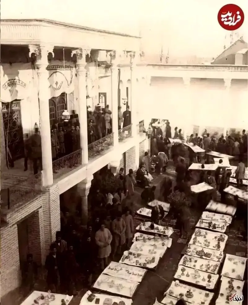 عکس‌هایی از مراسم عروسی اخترالدوله، دختر ناصرالدین‌شاه با ملیجک 6