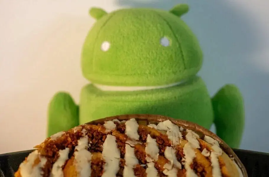 اسم رمز اندروید ۱۷ لو رفت: Cinnamon Bun

