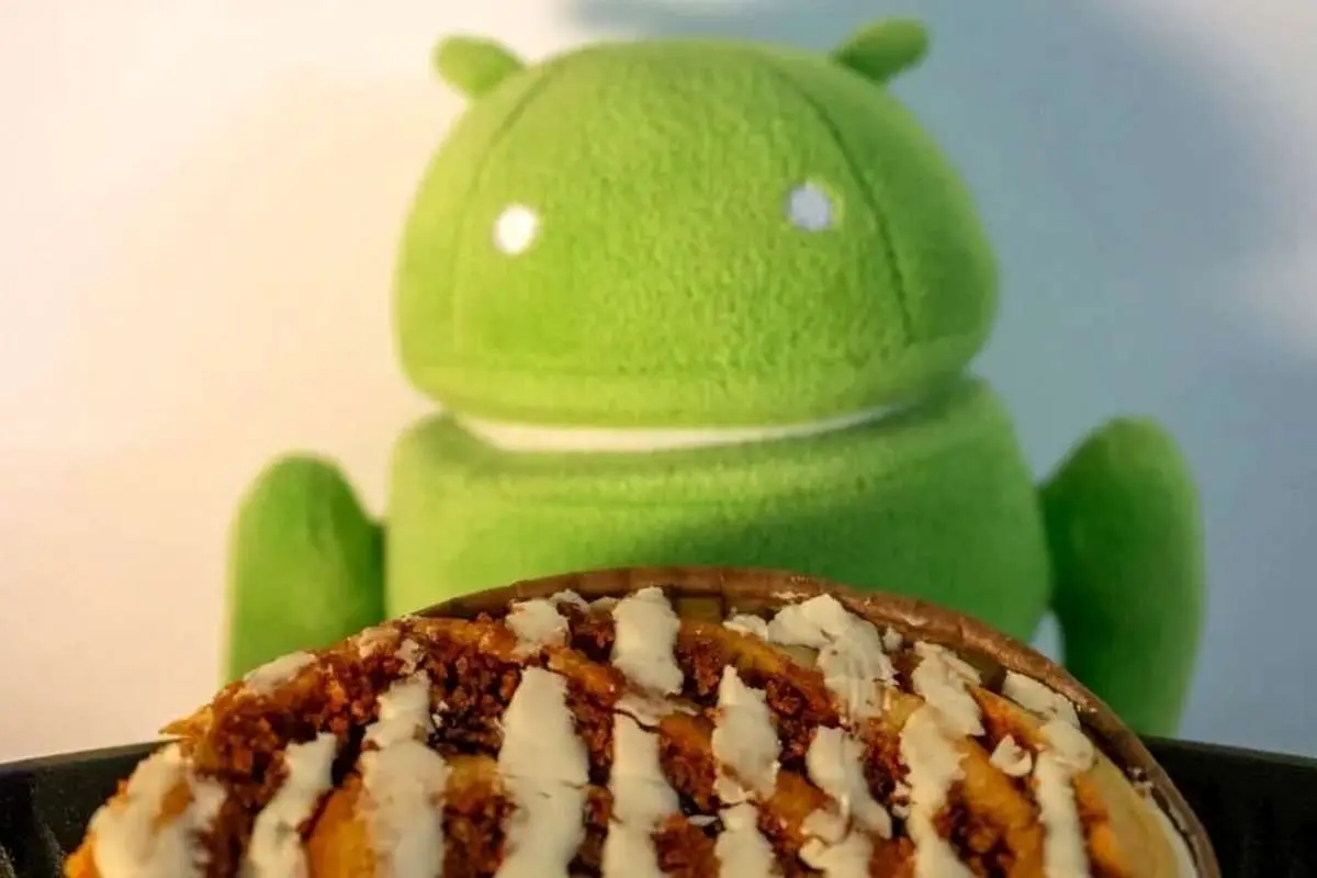 اسم رمز اندروید ۱۷ لو رفت: Cinnamon Bun