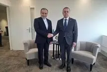 دیدار عراقچی و وزیر خارجه سوئیس در بورگن‌اشتوک