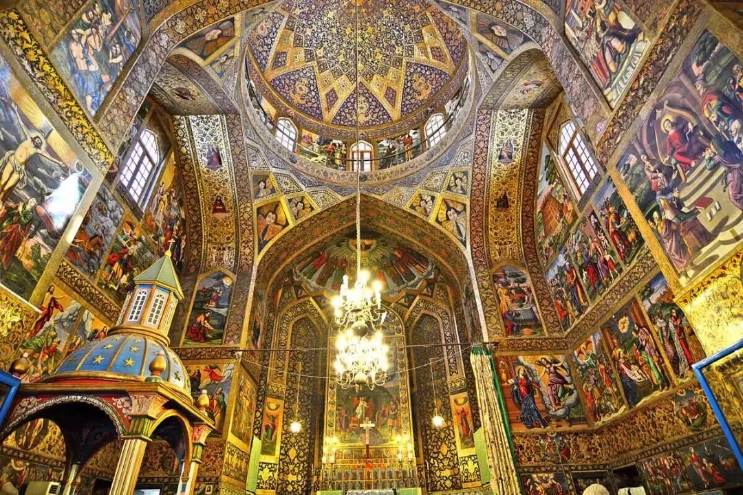 نگاهی به کلیسای ۳۷۰ ساله وانک اصفهان