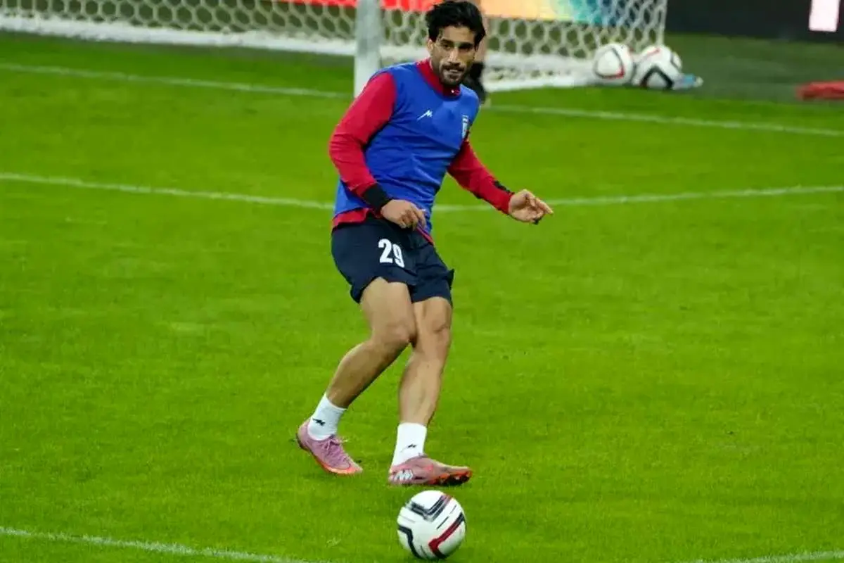 اولین بازی ملی خرید جدید پرسپولیس مقابل روسیه