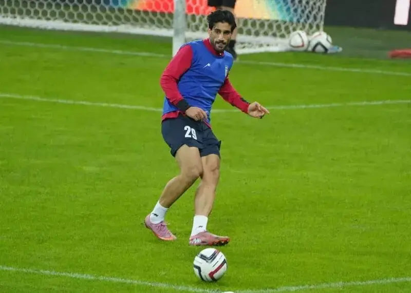 اولین بازی ملی خرید جدید پرسپولیس مقابل روسیه