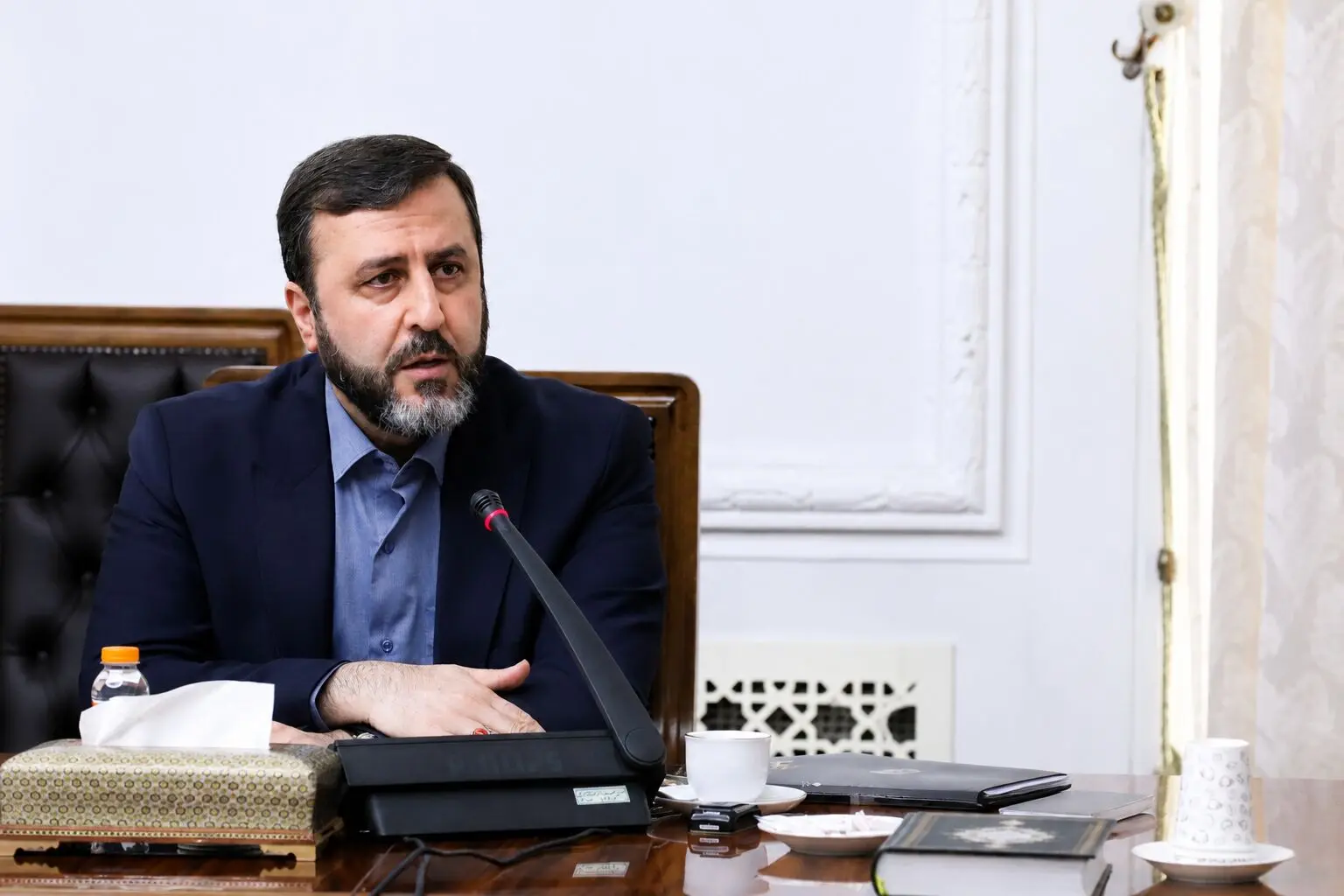 اظهارات غریب‌آبادی درباره نقش قطر و پاکستان در مذاکرات/ ایران برای بازگشایی تنگه هرمز تعجیل ندارد