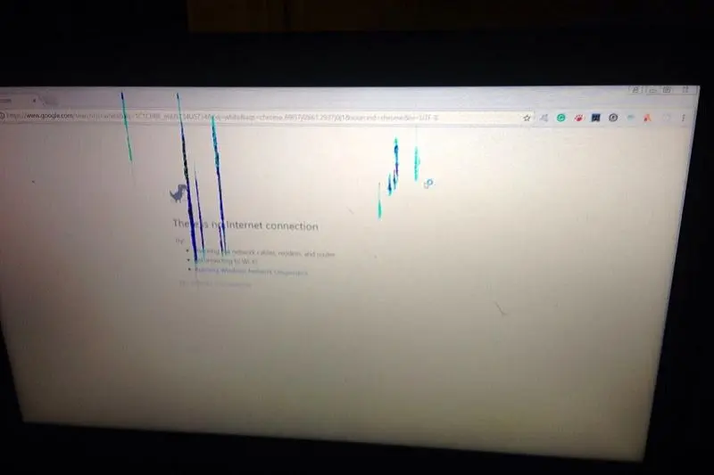 پیکسل های سوخته در نمایشگر لپ تاپ