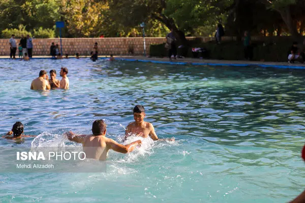 تصاویر؛ آب‌تنی در گرمای تابستان 