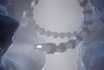 وحشت روبرو شدن با مار ۱۰ متری در زیر آوار!