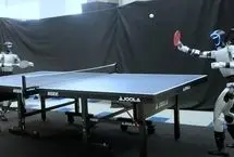 ربات انسان‌نما استاد پینگ پنگ شد!