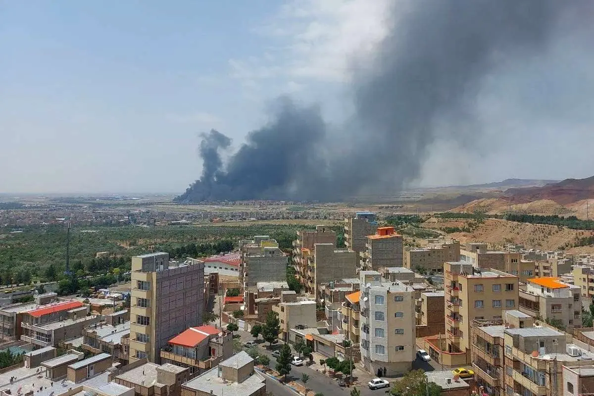 حمله اسرائیل به آمادگاه شهید مدنی تبریز
