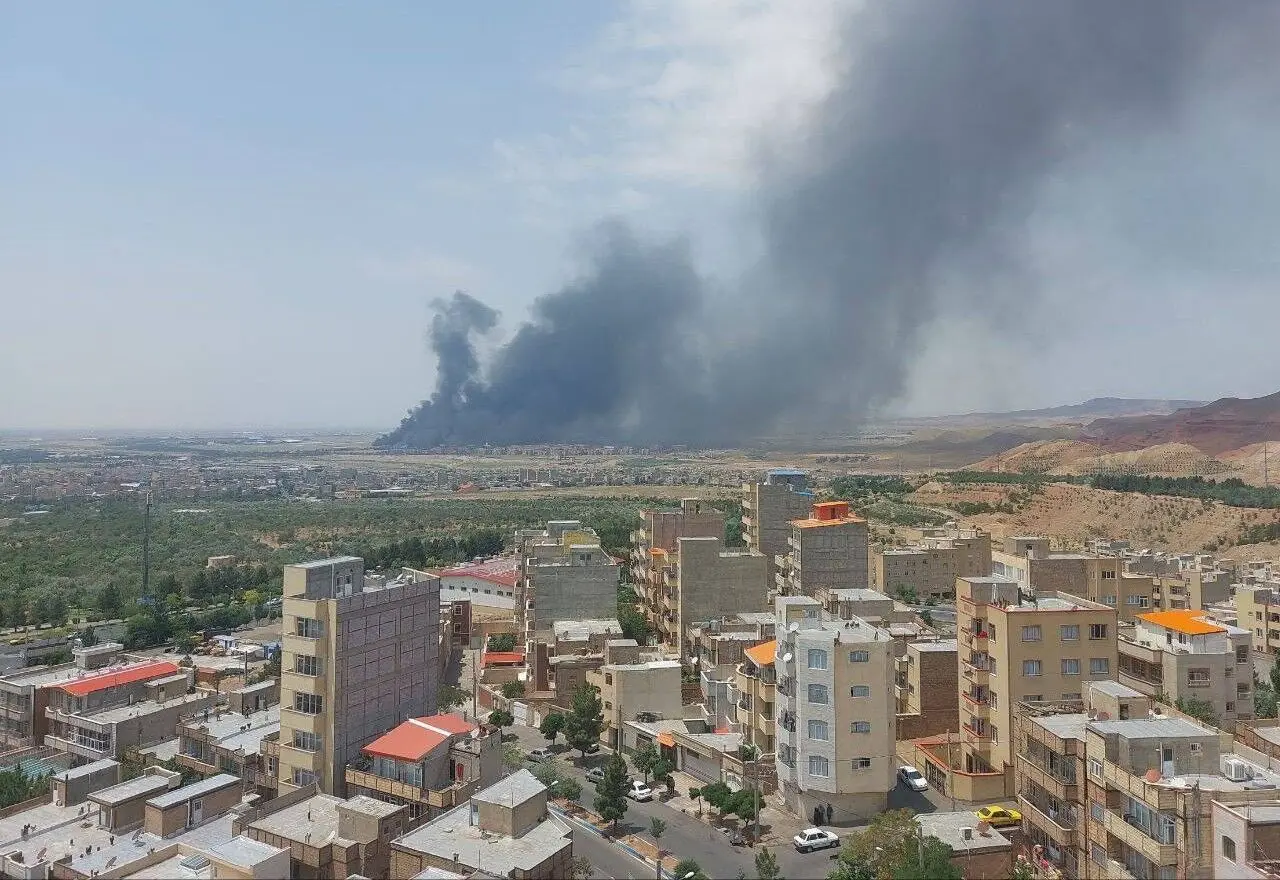 حمله اسرائیل به آمادگاه شهید مدنی تبریز
