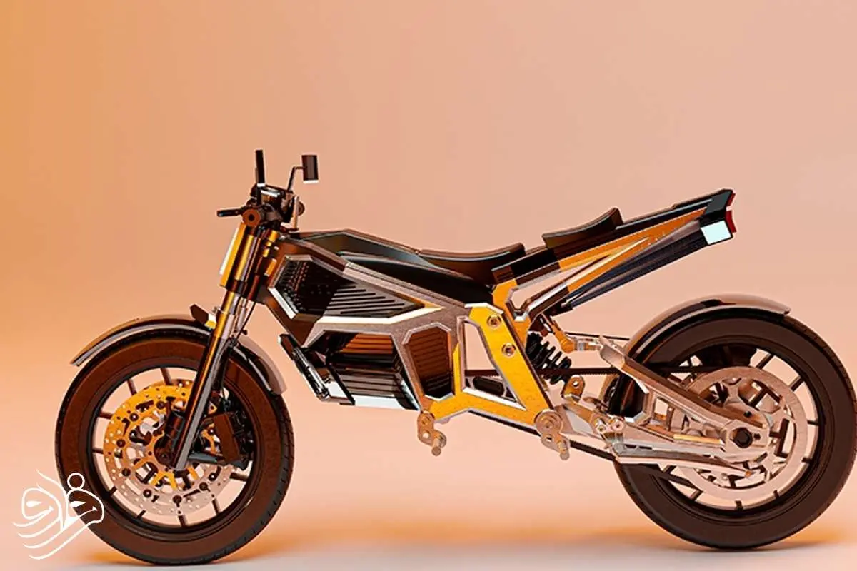  موتورسیکلتی که با خورشید زنده است!