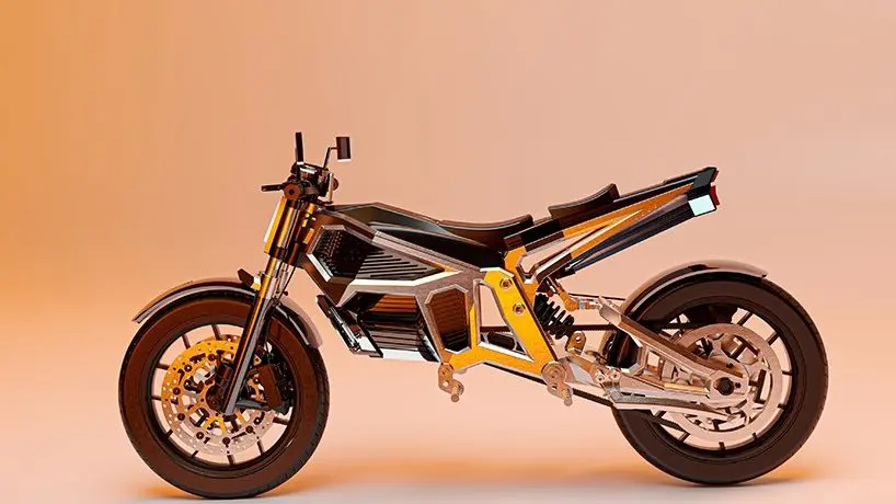  موتورسیکلتی که با خورشید زنده است!