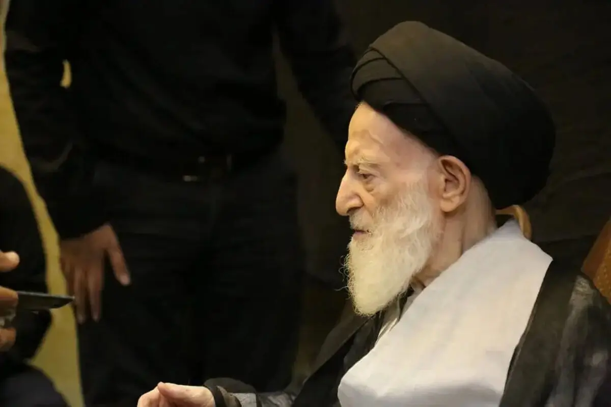 تصاویر؛ مهر آیت‌الله شبیری زنجانی شکسته شد