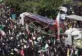 ویدئو؛ تشییع پیکر شهید محمد اکبر زاده در ساری