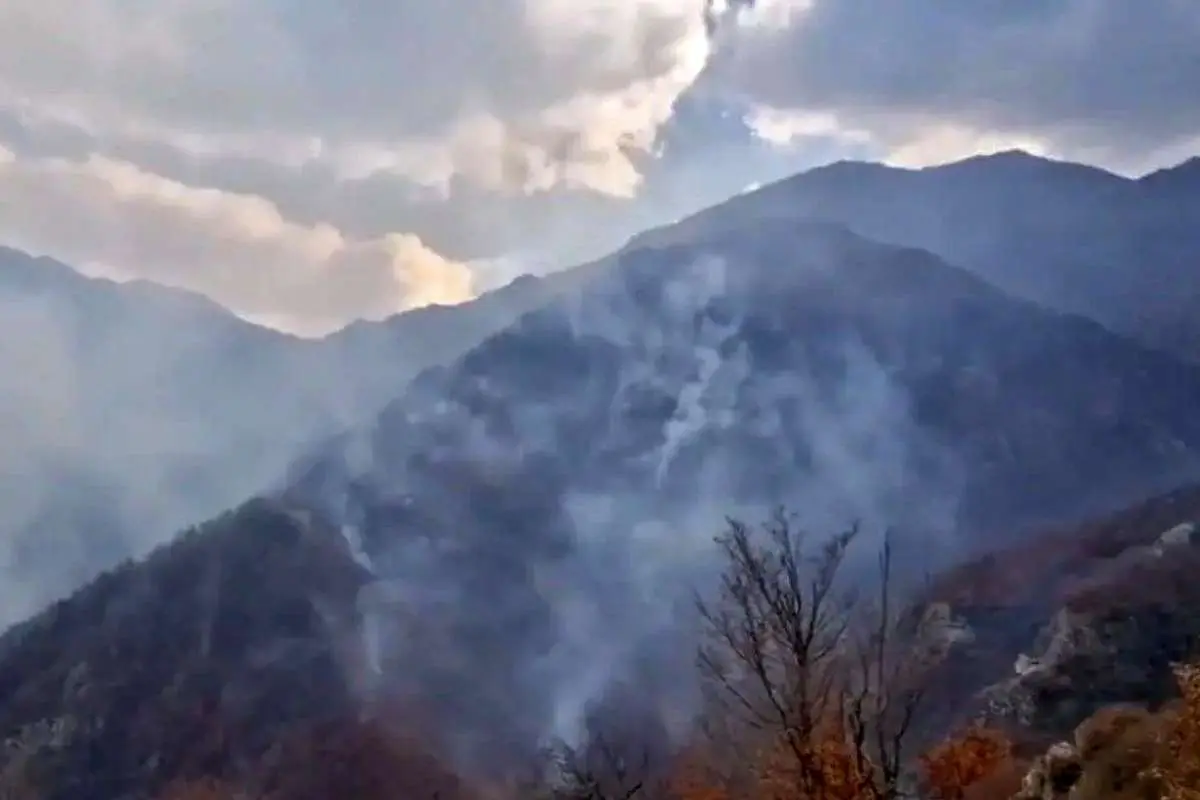 وضعیت قرمز در جنگل‌های الیت؛ آتش‌سوزی همچنان پیشروی می‌کند