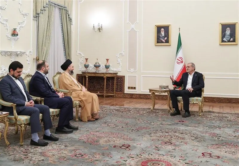 پزشکیان: مرزهای جغرافیایی هرگز توان جدایی دو ملت برادر ایران و عراق را ندارد
