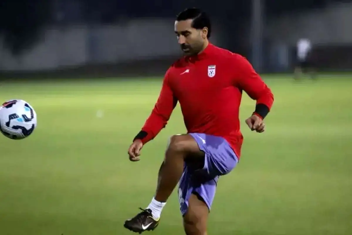 بیماری ستاره ایران قبل از بازی با کیپ‌ورد