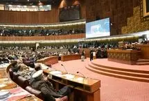 ورود غیر منتظره یک الاغ به پارلمان پاکستان 