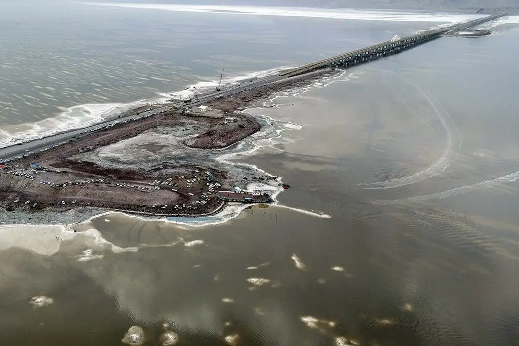 سطح آبگرفتگی دریاچه ارومیه به ۱۶ درصد رسید 