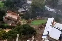 رانش زمین خانه‌ها و مساجد را در شفشاون ویران کرد