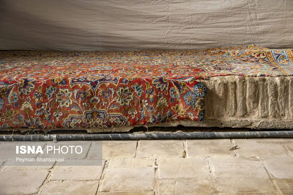 تصاویر؛ فرونشست در مسجد جامع اصفهان 28