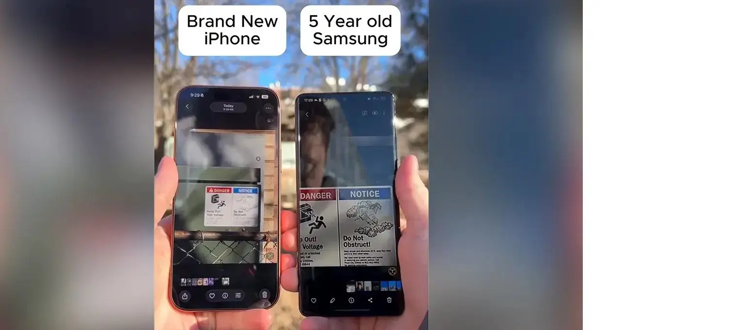 ببینید؛ جدال دوربین‌ پرچمدار ۵ ساله سامسونگ با آیفون تازه وارد