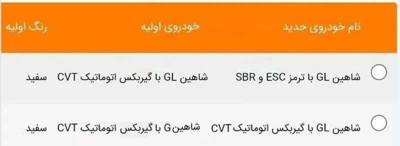 خودرو شاهین