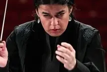 تصاویر؛ تمرین ارکستر سمفونیک تهران به رهبری «پانیذ فریوسفی» 