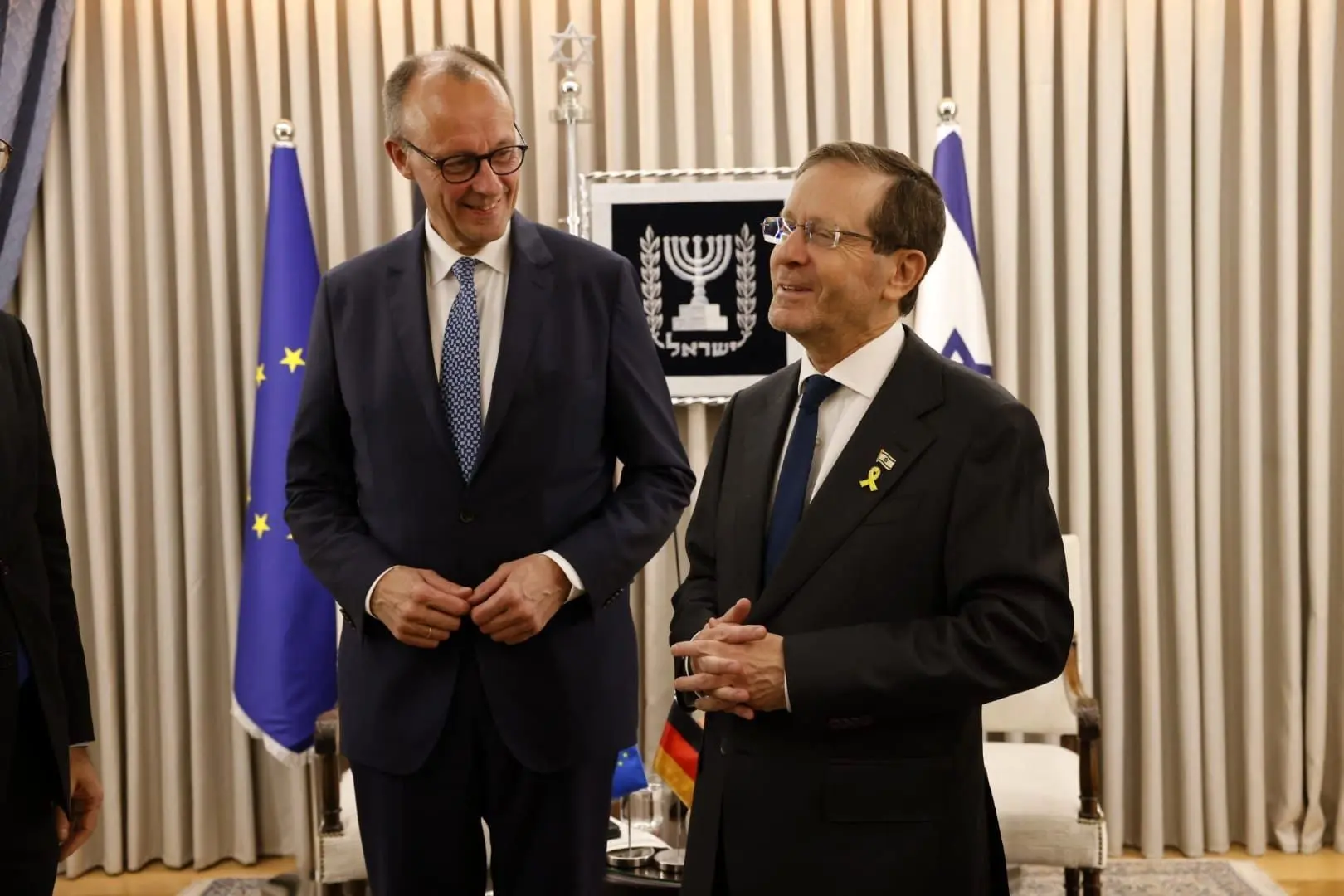 صدر اعظم آلمان: حمایت از اسرائیل در دی‌ان‌ای ماست