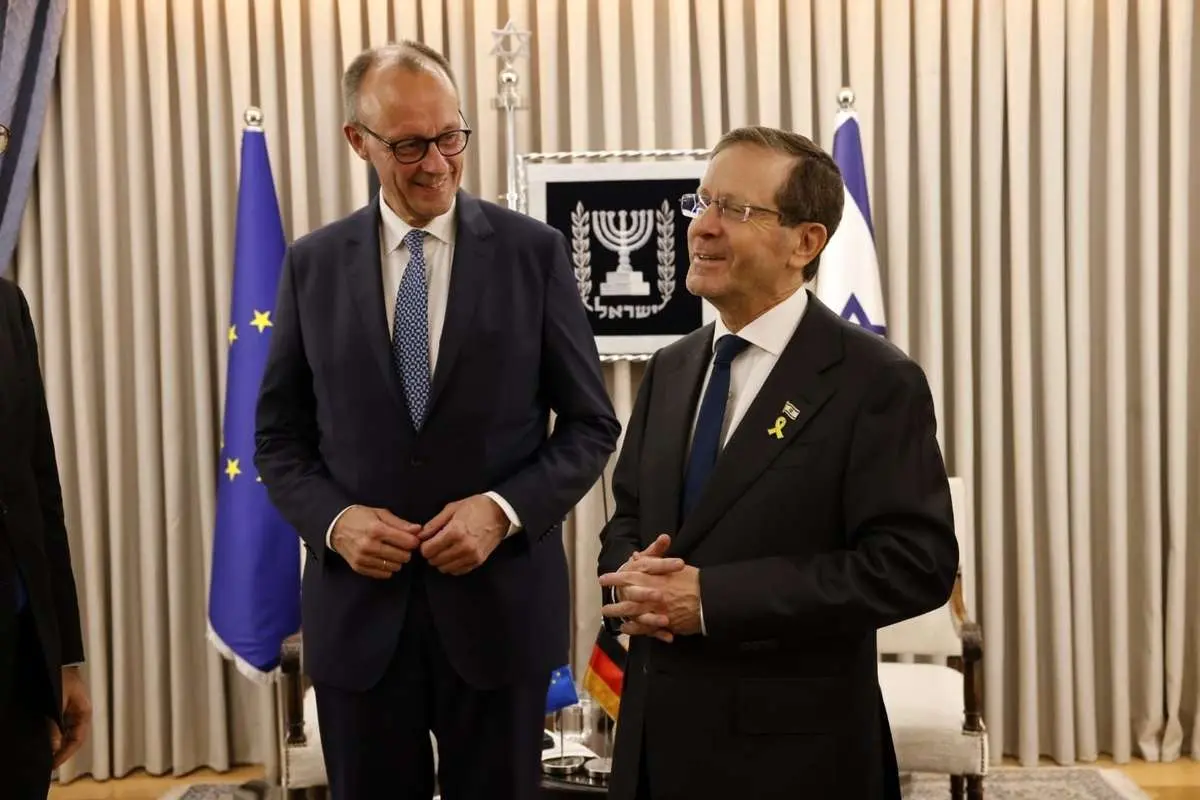 صدر اعظم آلمان: حمایت از اسرائیل در دی‌ان‌ای ماست