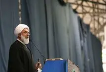 خطیب جمعه تهران: تا زانو زدن دشمن را نبینیم دست از سرش برنمی‌داریم