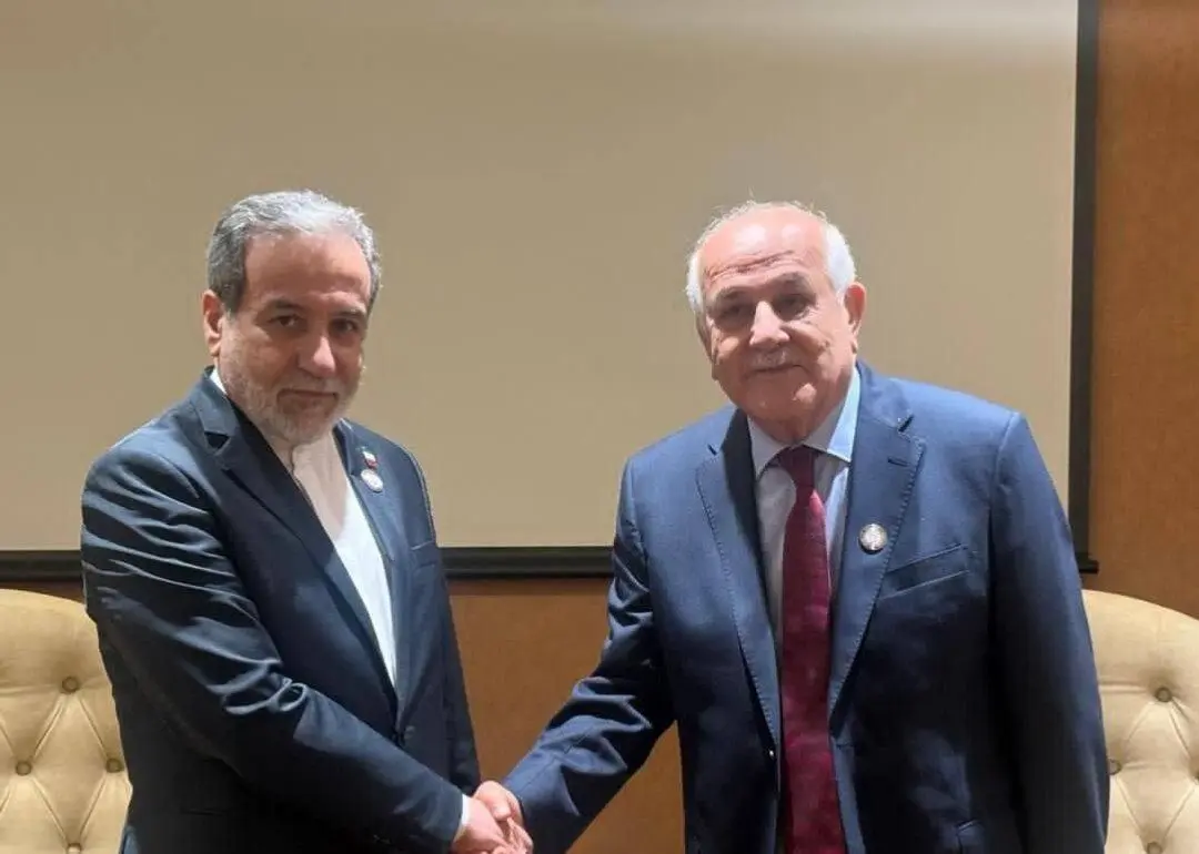 دیدار و گفت‌وگوی عراقچی با رئیس هیئت نمایندگی فلسطین
