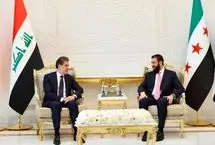 دیدار الشرع و بارزانی در دمشق