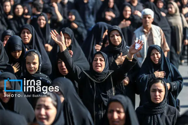 تصاویر؛ مراسم تشییع و تدفین پیکر ۶ شهید در اسدآباد