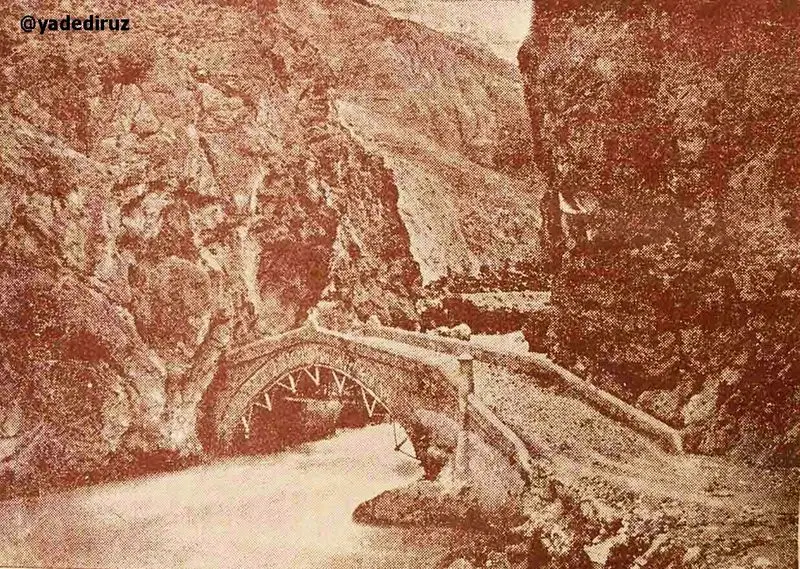  پل قدیمی پنجابه در راه تهران - مازندران