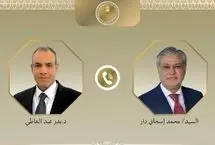 تثبیت آتش‌بس، محور رایزنی وزیران خارجه مصر و پاکستان