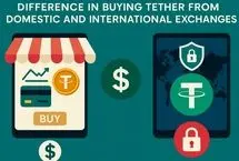 تفاوت خرید تتر از صرافی ایرانی و خارجی 