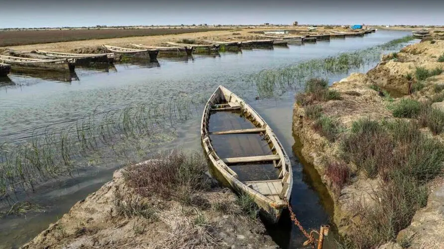 خلیج گرگان در خطر خشک‌ شدن