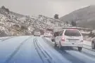 بارش برف ارتفاعات کرمان را سفیدپوش کرد