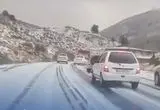 بارش برف ارتفاعات کرمان را سفیدپوش کرد
