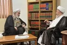 حضور رئیس‌ دفتر رهبر انقلاب در بیت آیات مکارم شیرازی و سبحانی