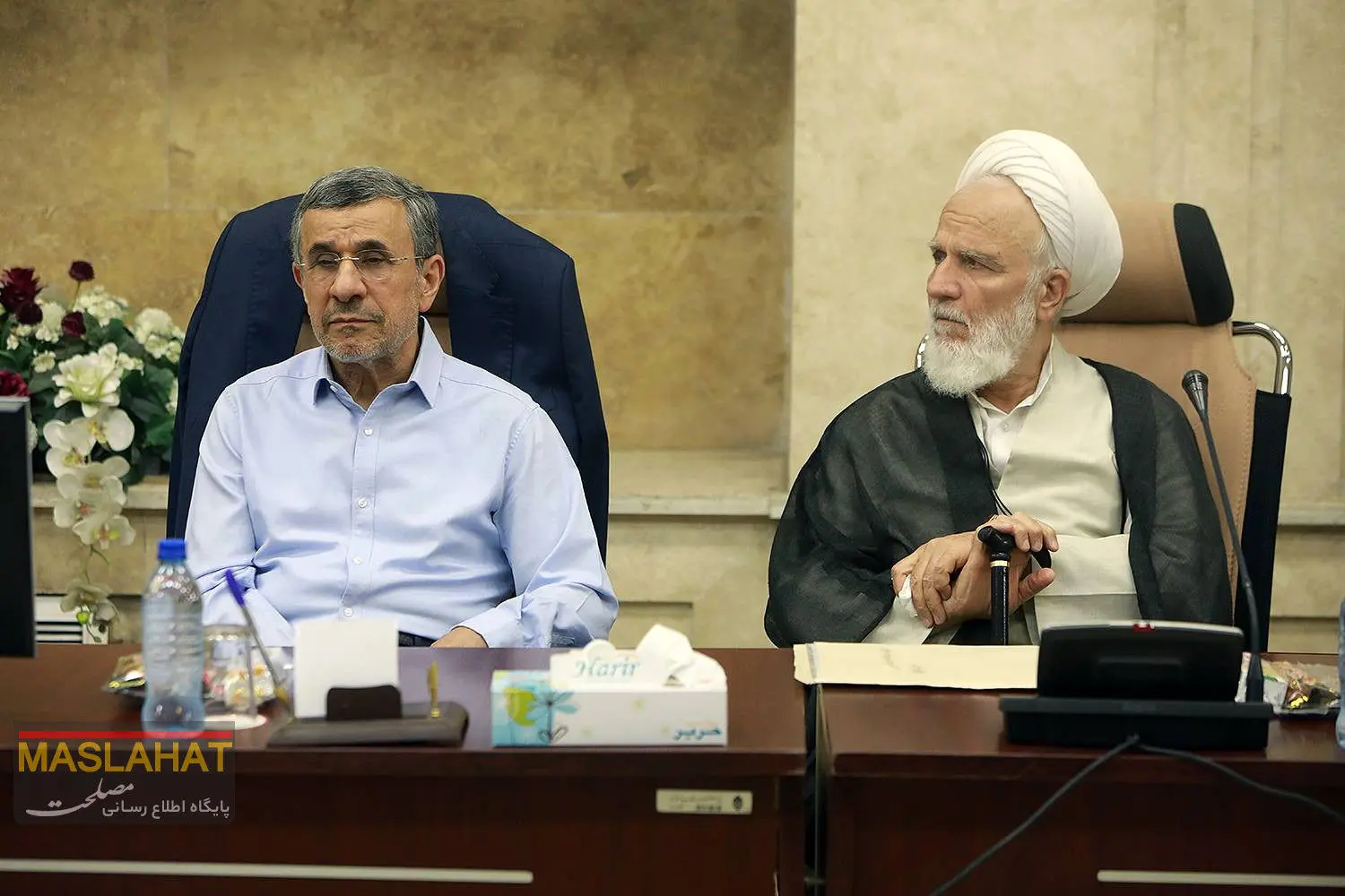 عکس؛ احمدی‌نژاد و جلیلی در جلسه مجمع تشخیص 