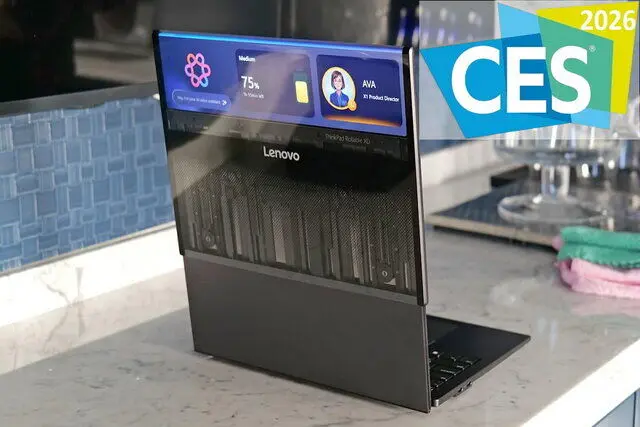 رونمایی لنوو از لپ‌تاپ جمع‌شونده نوآورانه با نمایشگر OLED
