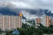 بزرگ‌ترین حمله پهپادی دو سال اخیر اوکراین به مسکو 