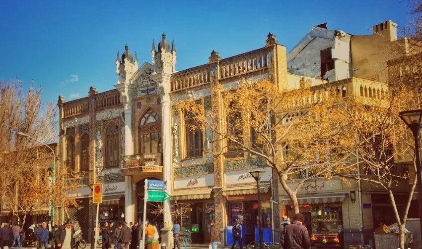 تصویر؛ تهرانِ دهه ۲۰ در یک قاب؛ خیابان ناصر خسرو 